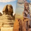 Puzzle Descubra o Egito - Panorama de Luxor e Gizé