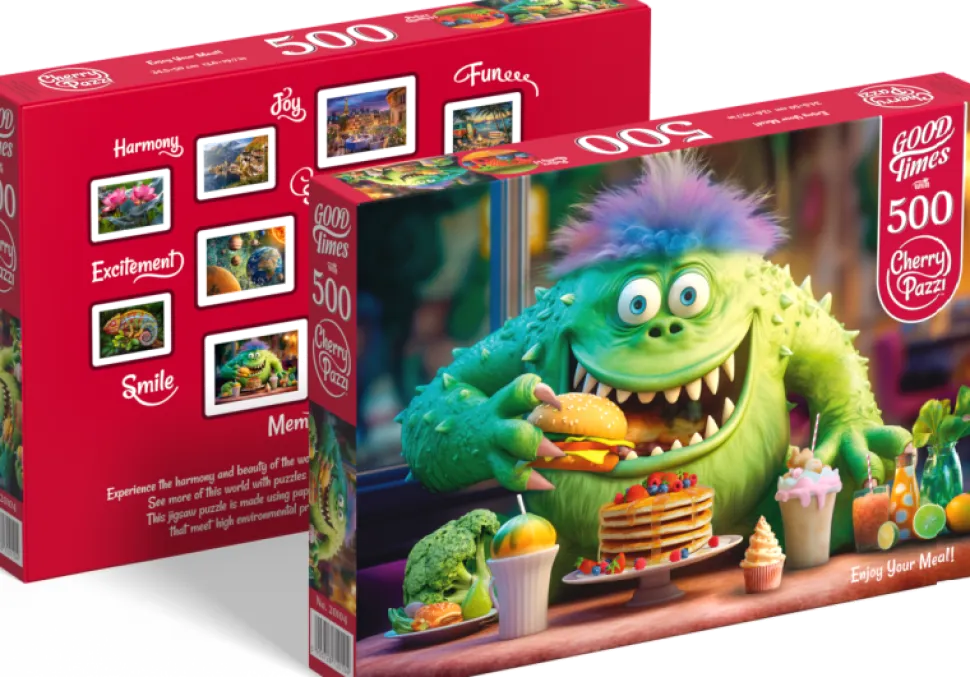 Puzzle Desfrute de sua refeição