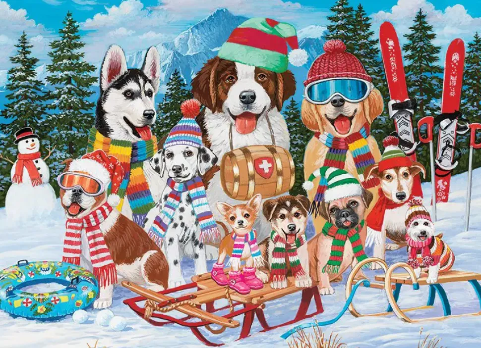 Puzzle Dia de neve!