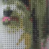 Puzzle Diamante Pintura Cães em rosas 30x40cm
