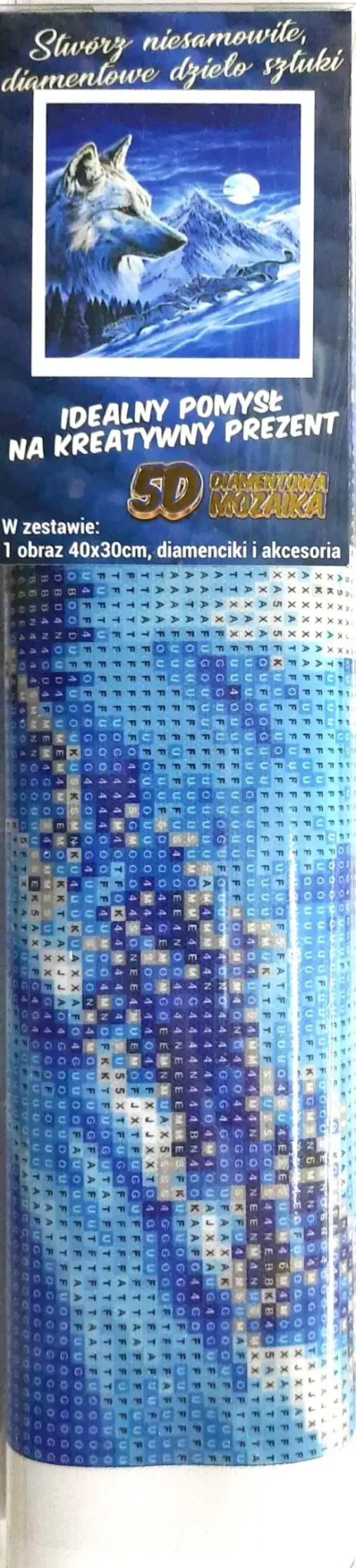 Puzzle Diamante Pintura No膷ní lovci 30x40cm