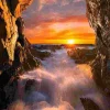 Puzzle Diamante Pintura Sunset 30x40cm