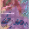 Puzzle Diamond Painting Vtá膷ik s kvetinovou vílou 30x40cm