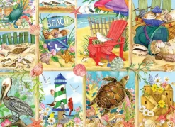 Puzzle Dia na praia