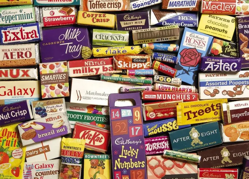 Puzzle Doces lembranças dos anos 1960