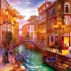 Puzzle Dominic Davison: pôr do sol sobre Veneza