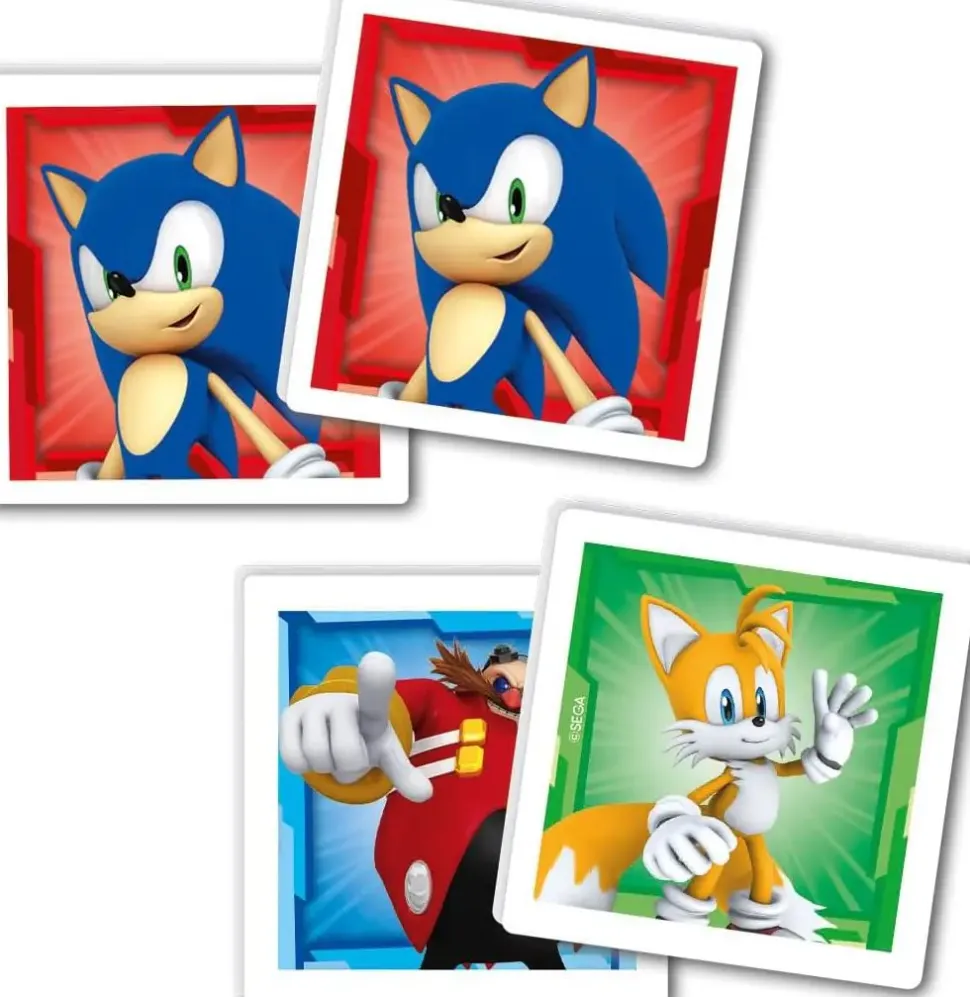 Puzzle Edukit Sonic + cubos+memorando