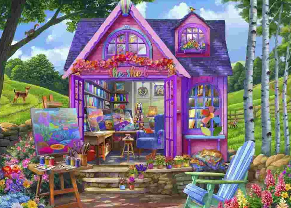 Puzzle Ela Shed Estúdio