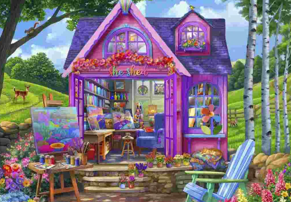 Puzzle Ela Shed Estúdio