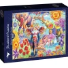 Puzzle Elefantes no Jardim