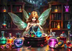 Puzzle Elixires e encantamentos