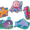 Puzzle 4 em 1 bebê mundo subaquático