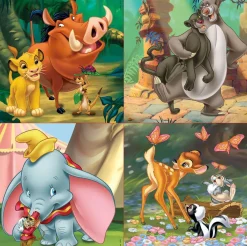 Puzzle 4 em 1 o rei leão da Disney