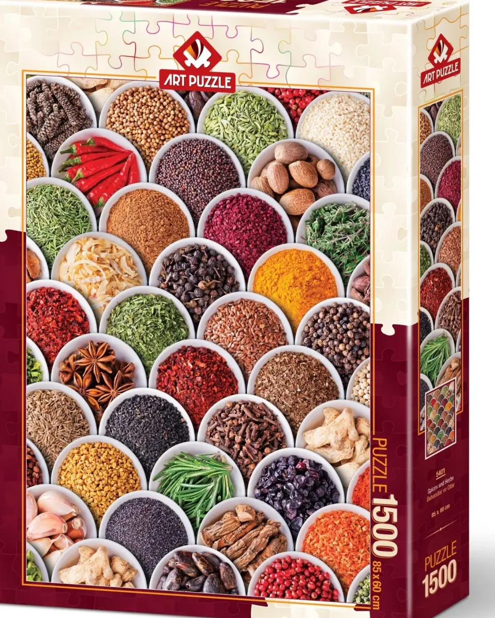Puzzle Especiarias e Ervas