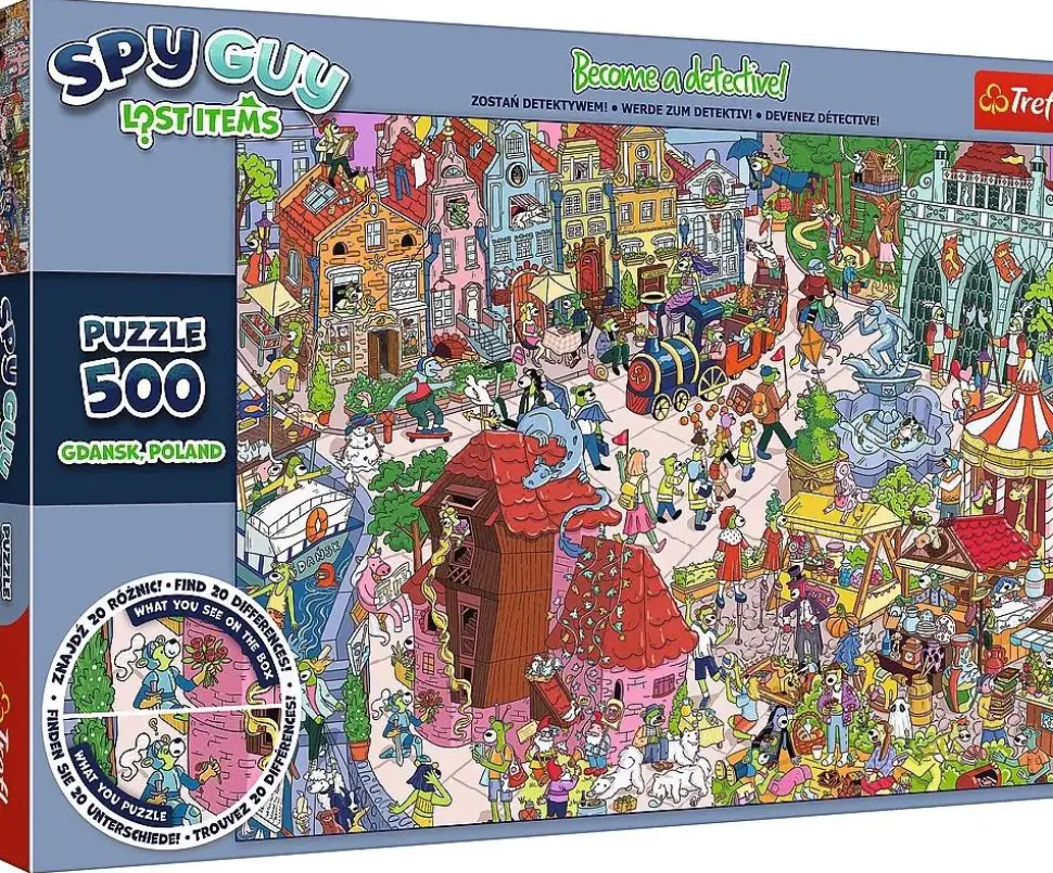 Puzzle Espião Perdido: Gdansk