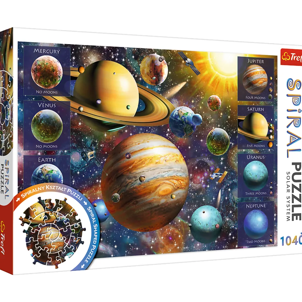 Puzzle Espiral do sistema solar 1040