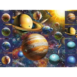 Puzzle Espiral do sistema solar 1040