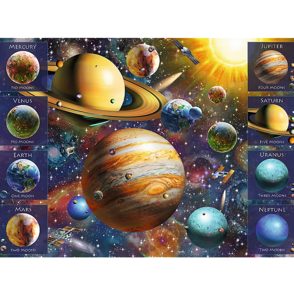 Puzzle Espiral do sistema solar 1040