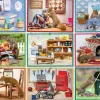 Puzzle Esquilos em casa