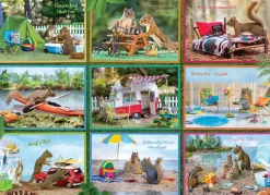 Puzzle Esquilos em Férias