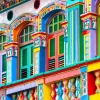 Puzzle Fachada colorida, Singapura
