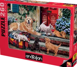 Puzzle Família canina
