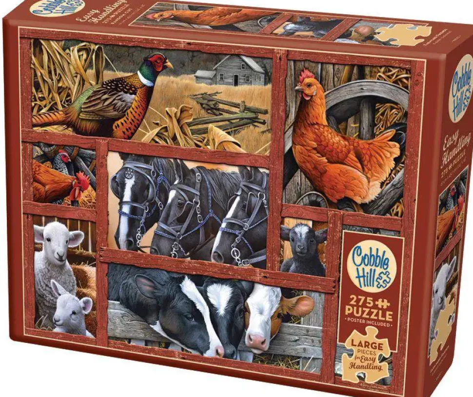 Puzzle Farmyard Friends