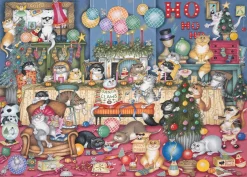 Puzzle Festas felinas