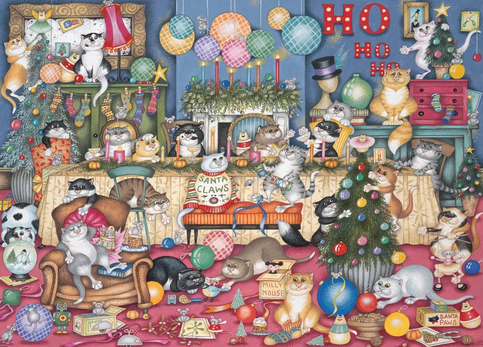 Puzzle Festas felinas