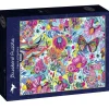 Puzzle Flores e borboletas