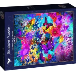 Puzzle Flores e Borboletas