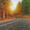 Puzzle Floresta de outono na Turquia