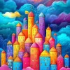 Puzzle Fortaleza das nuvens