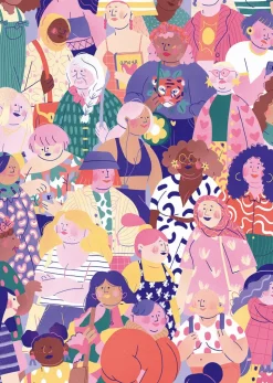 Puzzle Foule