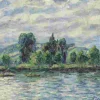 Puzzle Francis Picabia - Reflexões nas margens do rio Yonne, 1906
