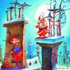 Puzzle François Ruyer: A Feiticeira e o Papai Noel
