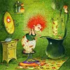 Puzzle François Ruyer: Bruxa - Pesagem