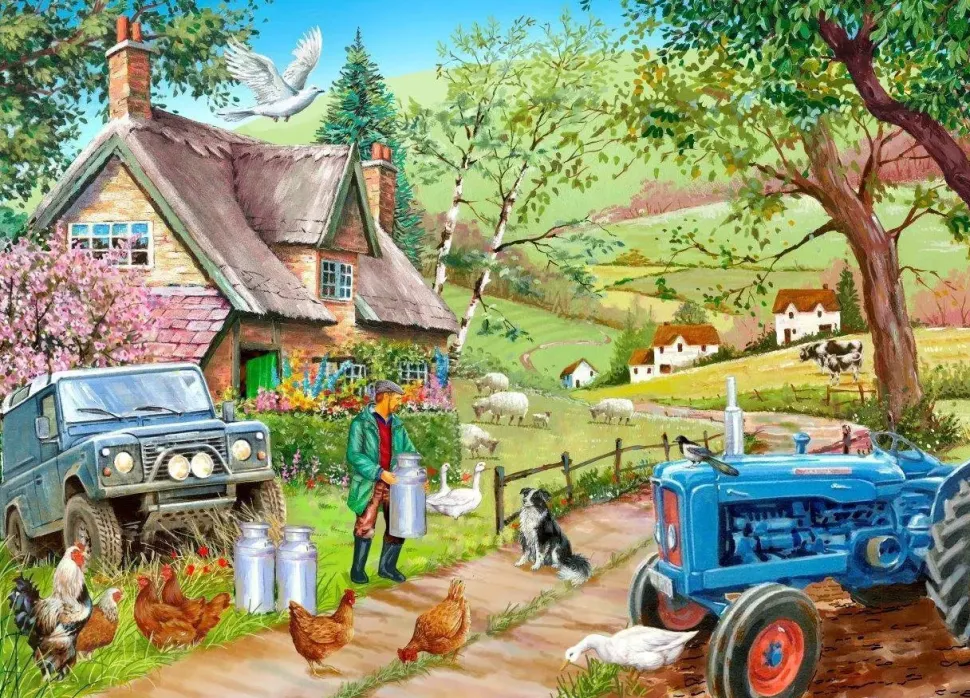 Puzzle Fresco da fazenda