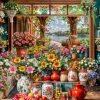 Puzzle Fuga floral