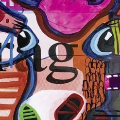 Puzzle Gado Legal - Vacas Listradas