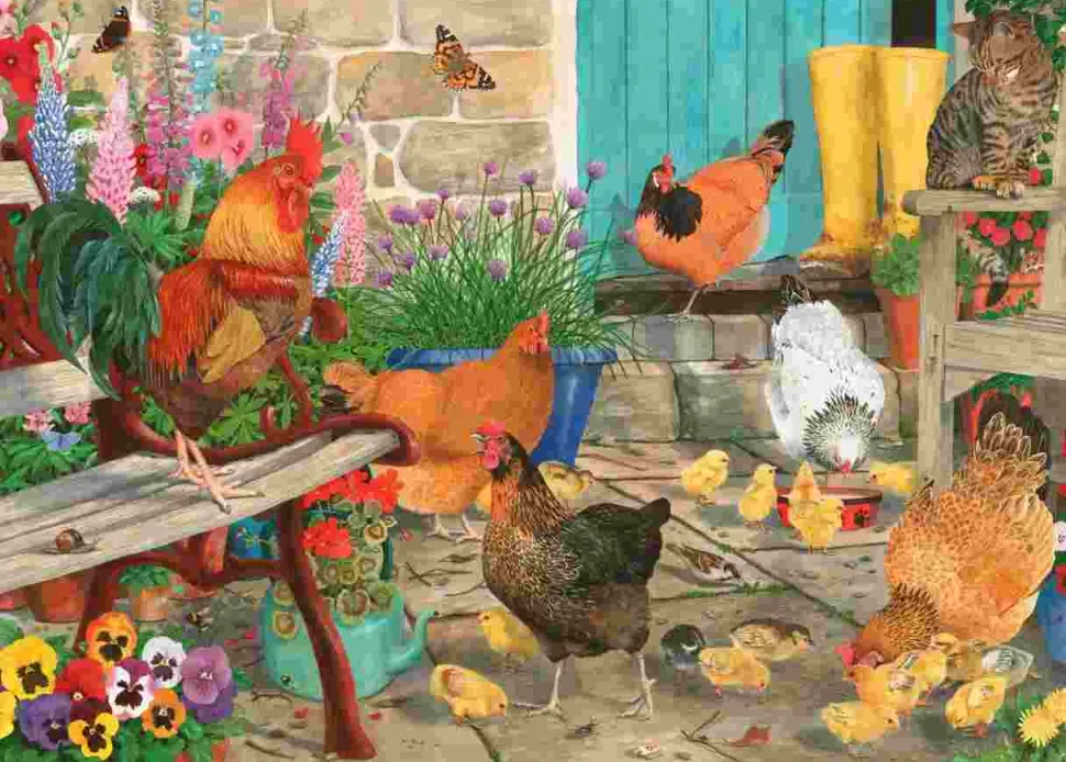 Puzzle Galinha Bicada