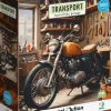 Puzzle Garagem de motos