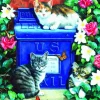 Puzzle Gatinhos da caixa de correio