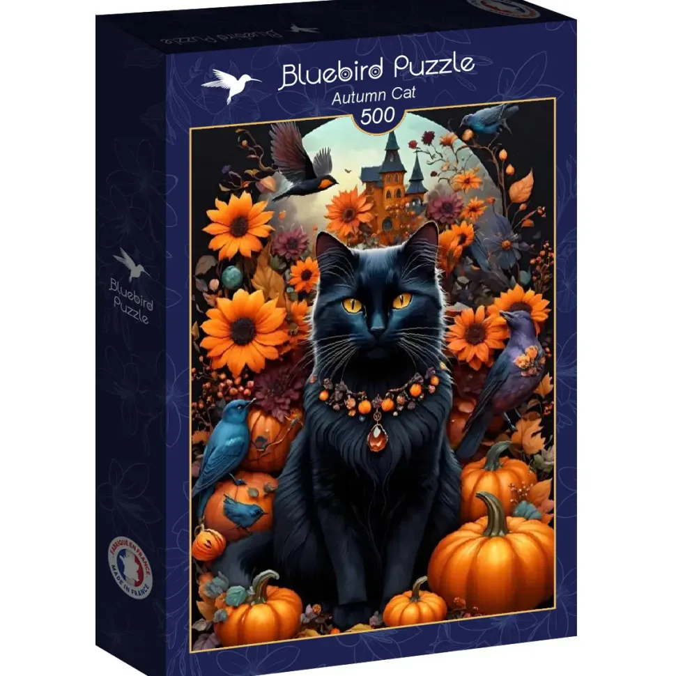 Puzzle Gato de Outono