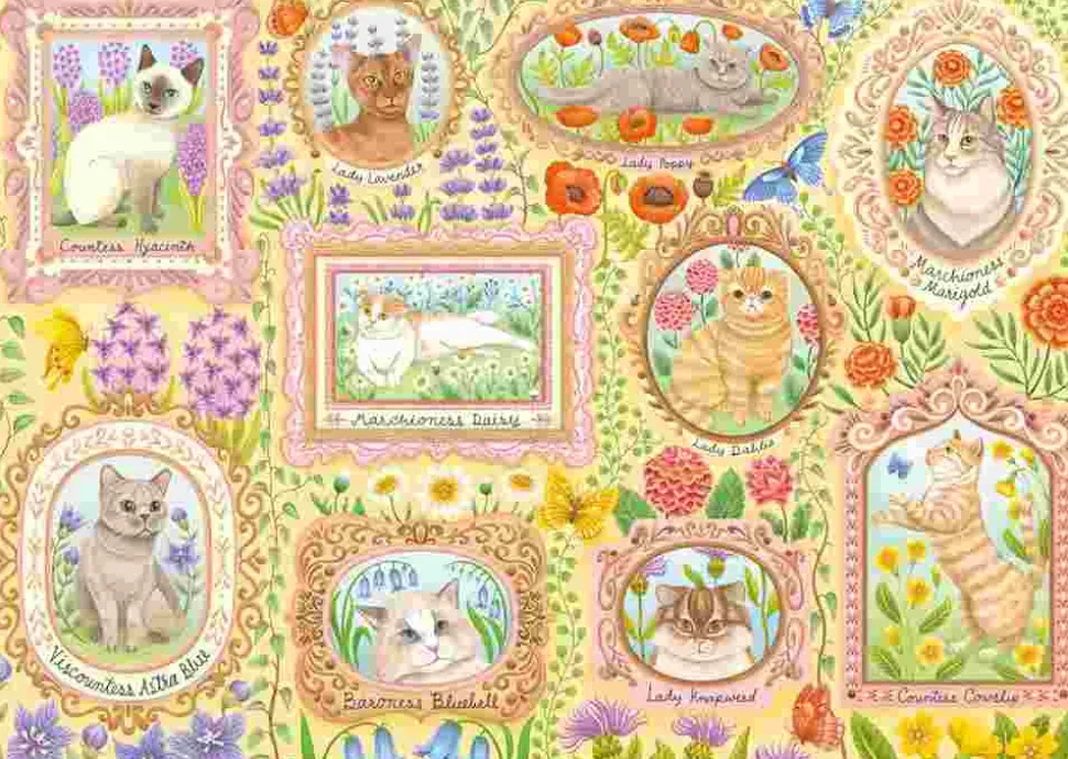 Puzzle Gatos Aristocráticos