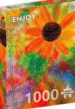 Puzzle Girassol 1000 aproveite