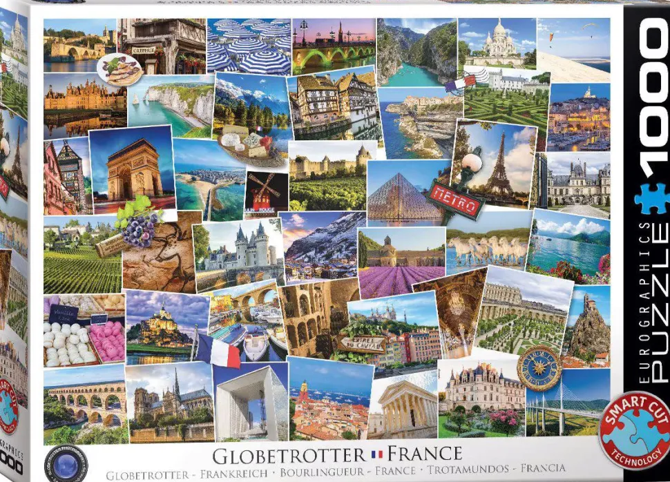 Puzzle Globetrotter, França