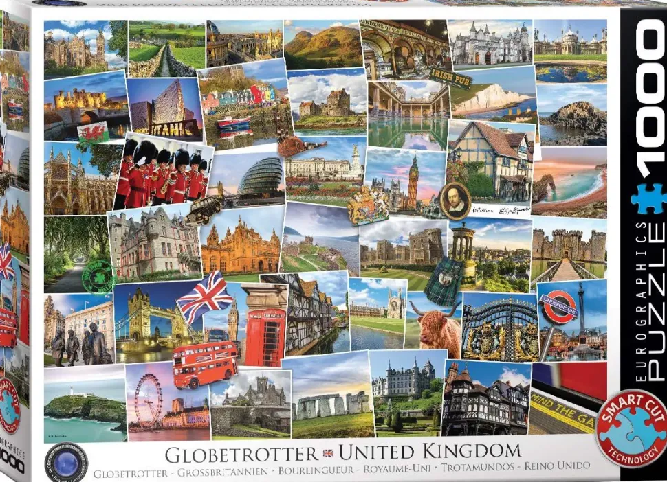 Puzzle Globetrotter, Reino Unido