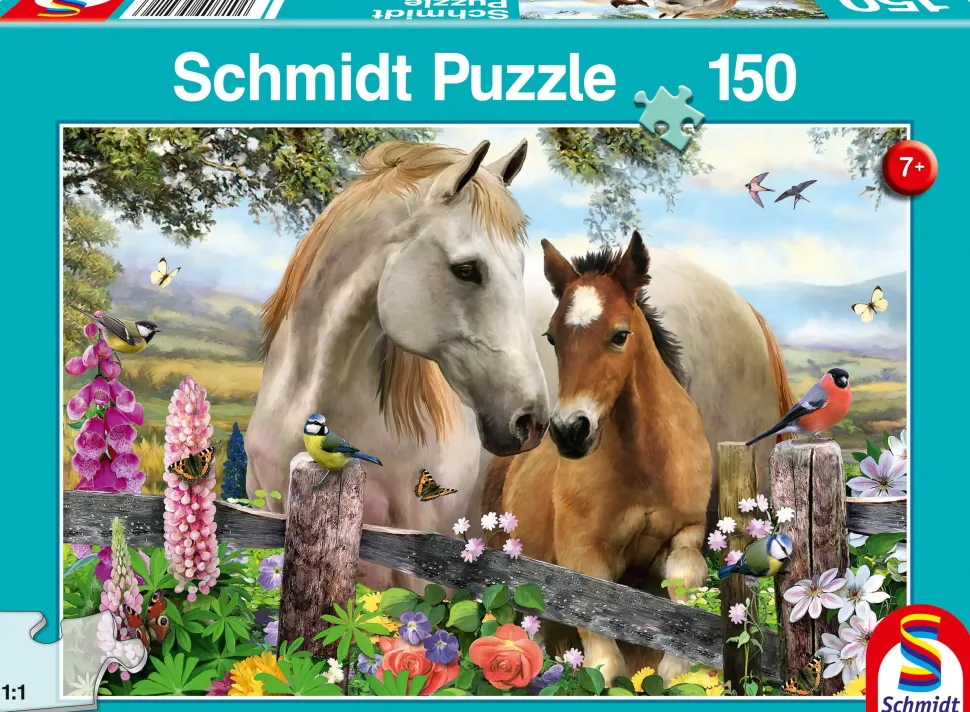 Puzzle Égua e potro