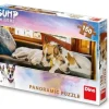 Puzzle Gump no sofá